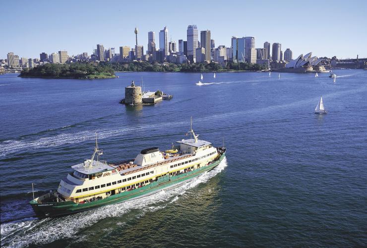 Ferry de Manly, Baie de Sydney, Sydney, NSW © Destination NSW