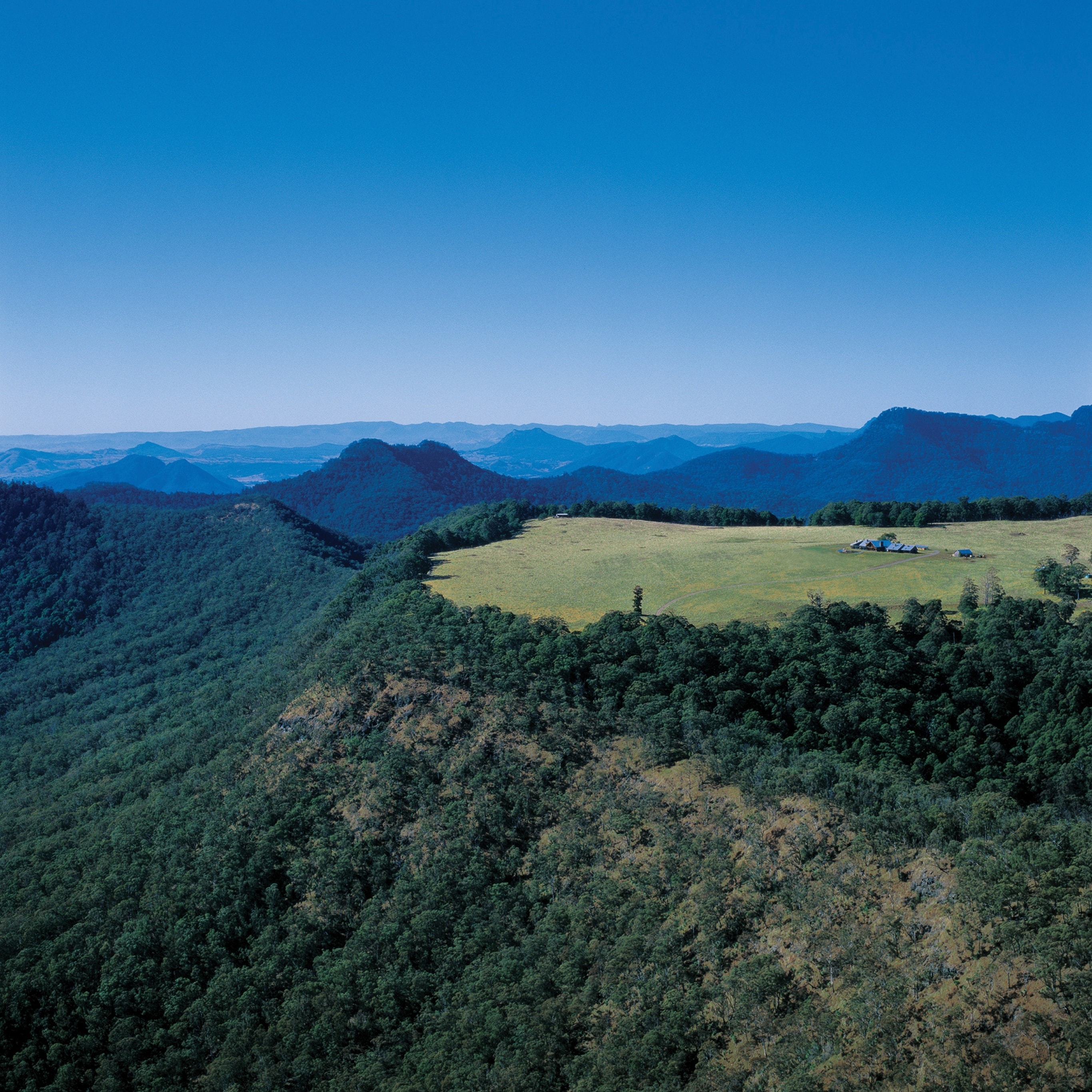Lo Scenic Rim dall'alto, Queensland © Spicers Group