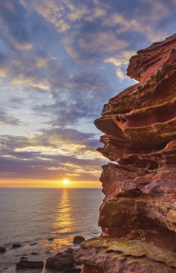 西澳州布魯姆甘索姆角日落©澳洲旅遊局