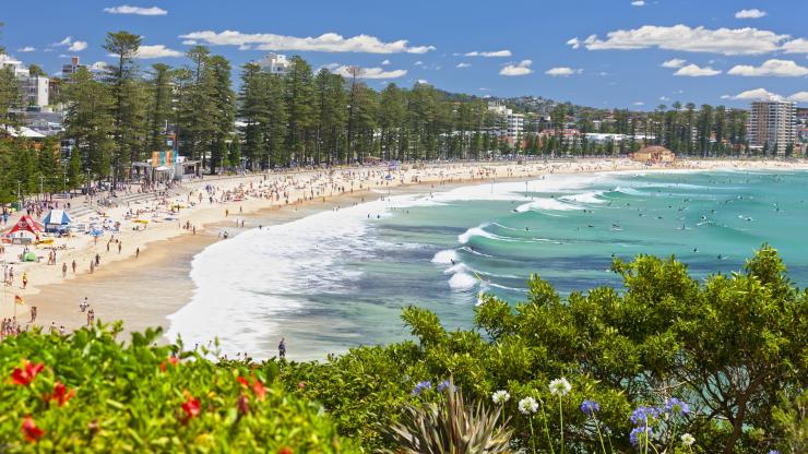 新南威爾士悉尼的曼利海灘©新南威爾士州旅遊局，Keith McInnes