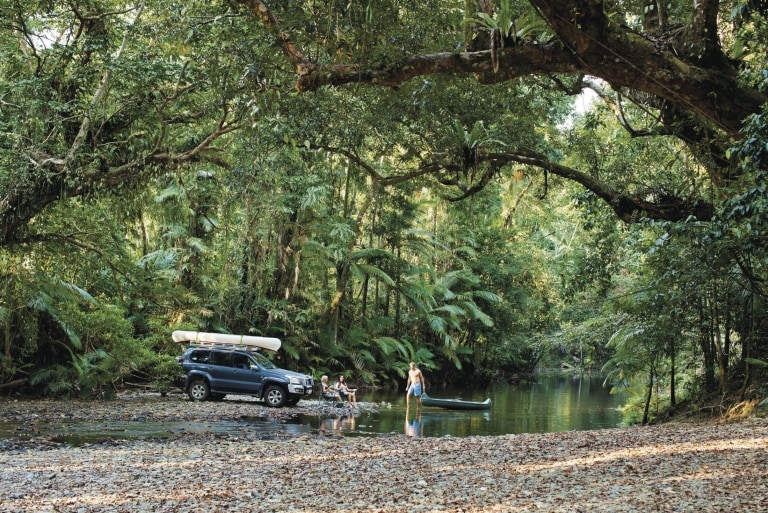 昆士蘭州戴恩樹雨林的庫珀溪©澳洲旅遊局