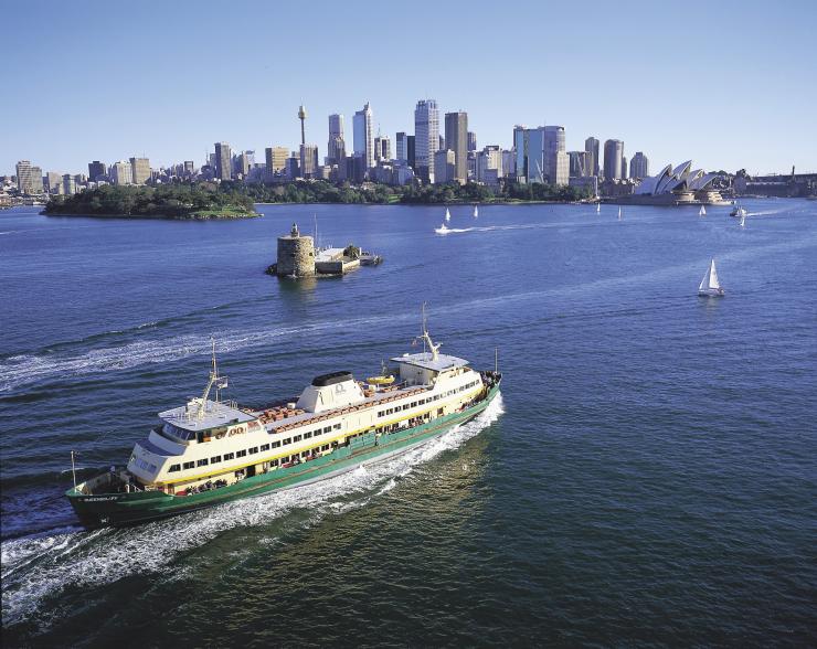 Ferry de Manly, Baie de Sydney, Nouvelle-Galles du Sud © Destination NSW