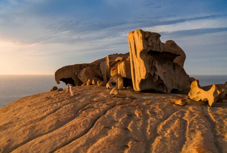南オーストラリア州、カンガルー島、リマーカブル・ロックス（Remarkable Rocks）© South Australian Tourism Commission