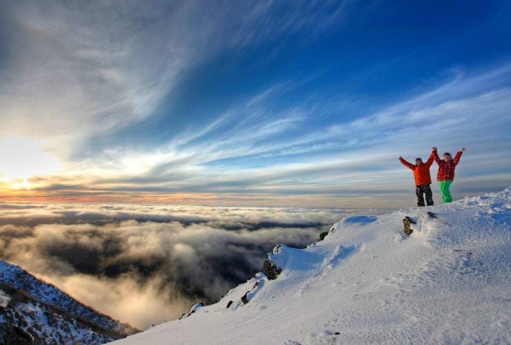 스키 타기, 마운트 불러, 빅토리아 © 마운트 불러/피터 던피(Peter Dunphy)