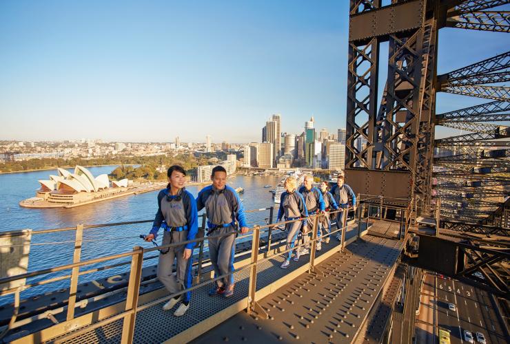 新南威爾士州悉尼的攀橋之旅©澳洲旅遊局