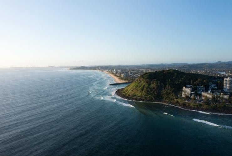 昆士蘭州黃金海岸的伯利角©昆士蘭旅遊及活動推廣局