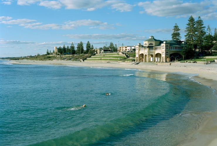 西澳州珀斯的科特索海灘©澳洲旅遊局