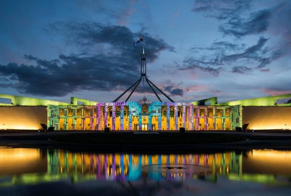Parliament House, Canberra, Australian Capital Territory © Martin Ollman
