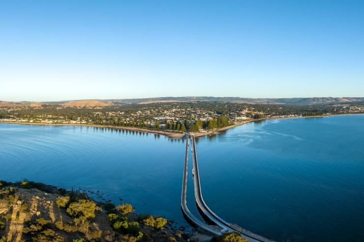 The Causeway, Victor Harbor, Südaustralien © Isaac Forman