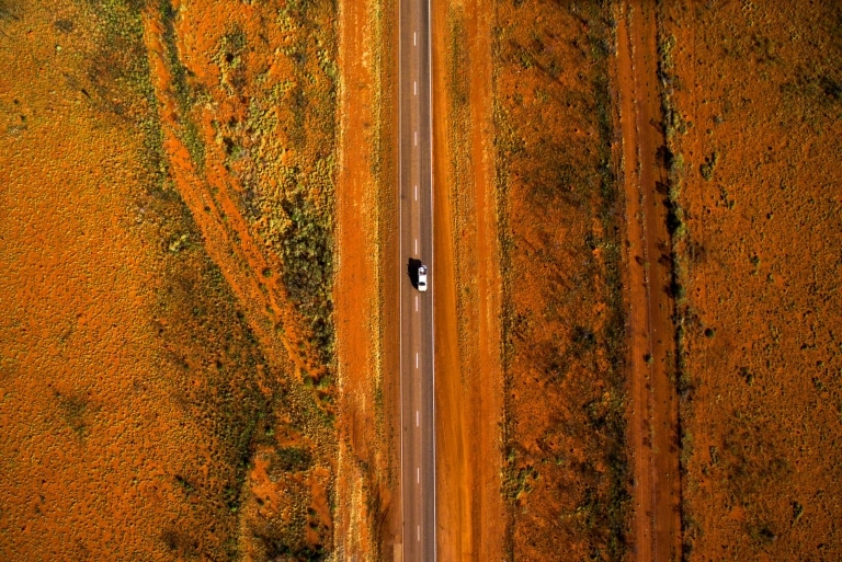 Stuart Highway, Alice Springs Region, Northern Territory © Sam Earp, Tourism NT