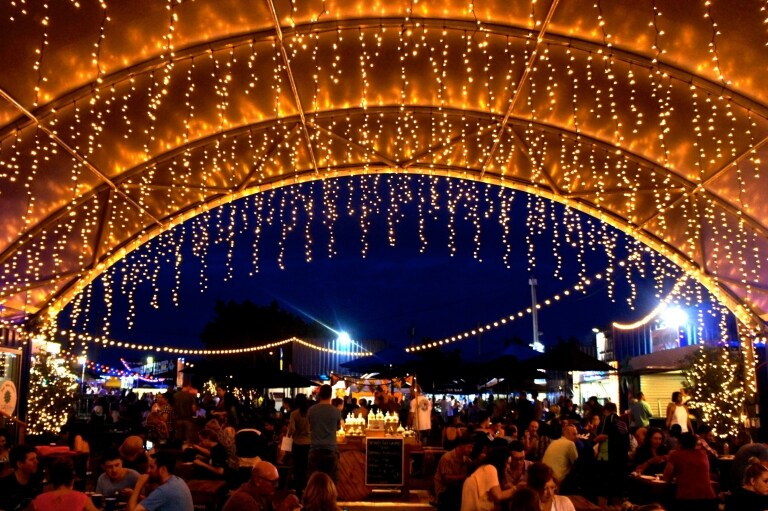 Eat Street Markets, Brisbane, Queensland © Eat Street Markets