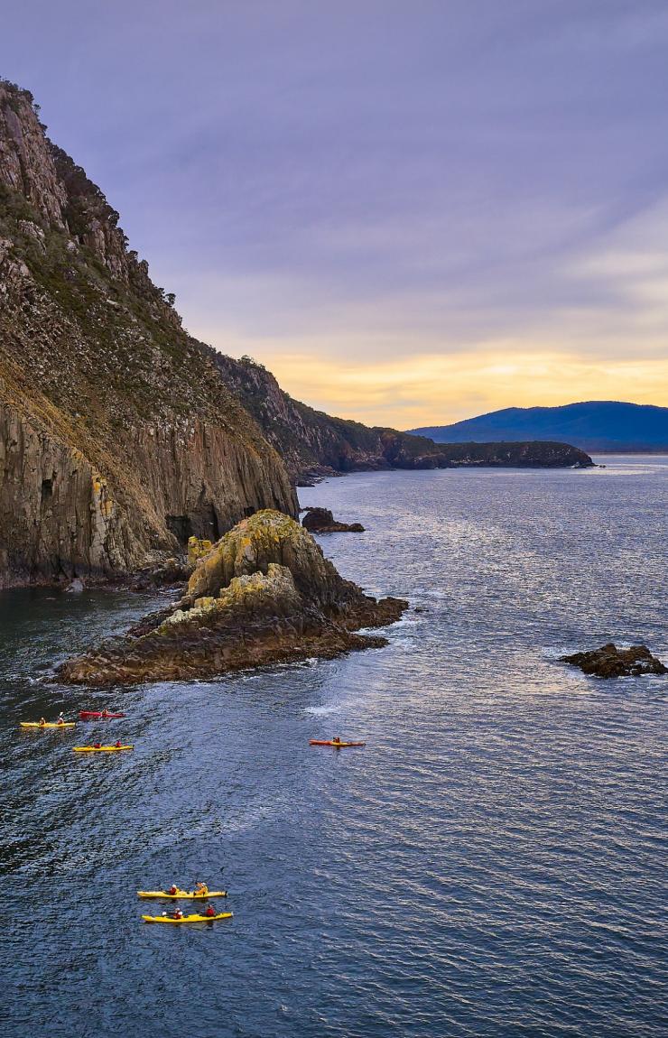 Bruny Island Paddle, Southern Sea Ventures, Bruny Island, Tasmanien © Southern Sea Ventures 
