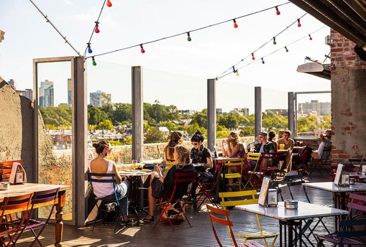 Naked in the Sky, Rooftop-Bar in Melbourne © Josie Withers Photography