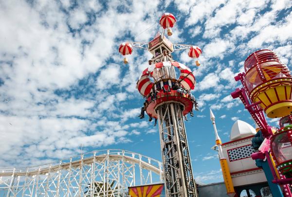 Luna Park Melbourne, St Kilda, Victoria © Max Fairclough