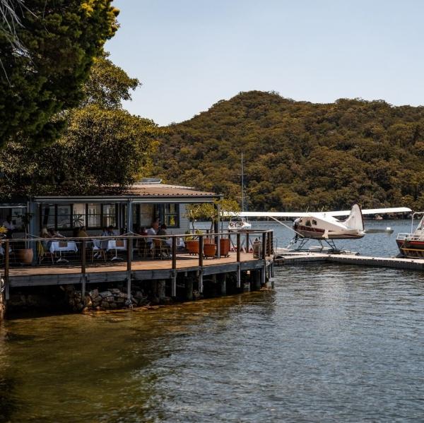 Cottage Point Inn, Cottage Point, Ku-ring-gai Chase National Park, NSW © Sydney Seaplanes