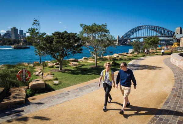 Barangaroo Reserve, Barangaroo, Sydney, New South Wales © Destination NSW