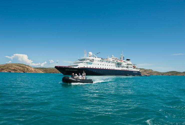 Silversea Cruises, Kimberley Region, Northern Territory © NT Photo Silversea Cruises