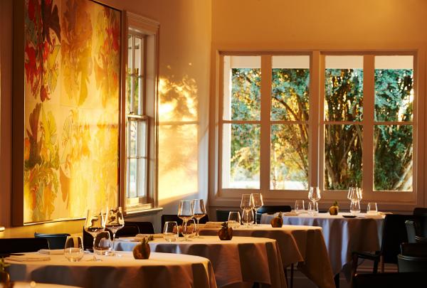 Speisesaal im Restaurant Brae in Birregurra © Colin Page