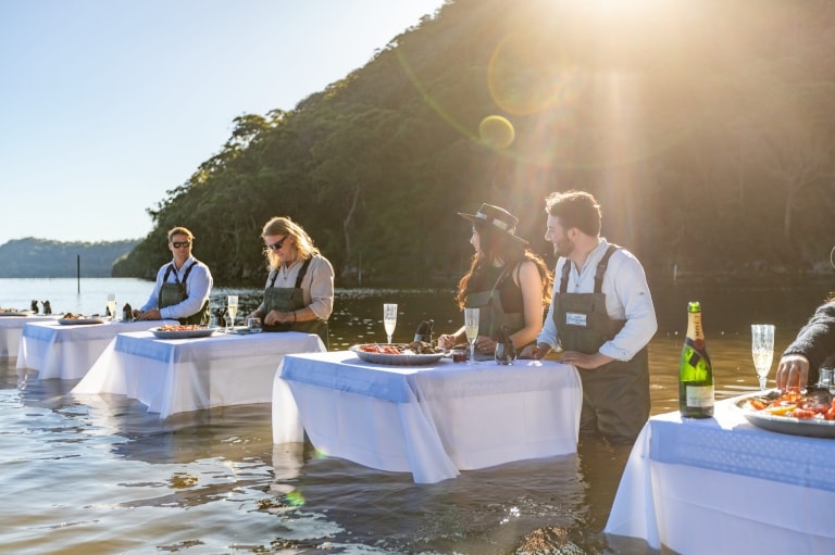 Sydney Oyster Farm Tours, Mooney Mooney, New South Wales © Tourism Australia