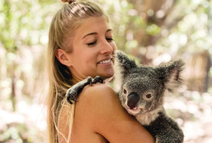 Bungalow Bay Koala Village, Magnetic Island, Queensland © Tourism and Events Queensland, Khy Orchard