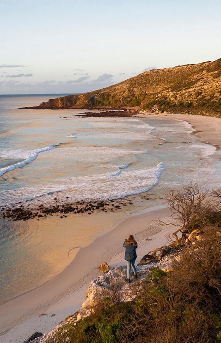 Stokes Bay, Kangaroo Island, SA © Tourism Australia