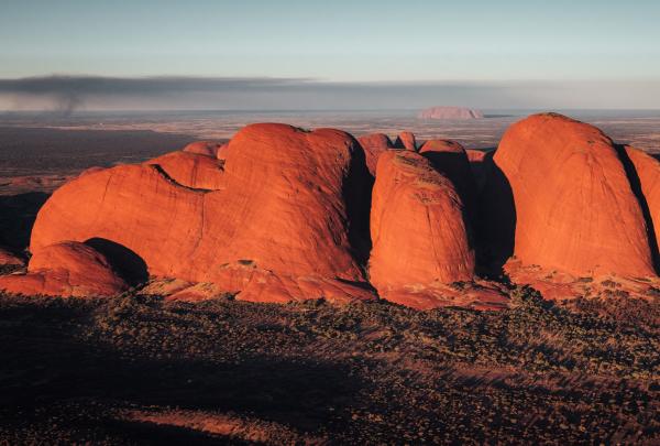 Kata Tjuta bei Sonnenuntergang, NT © Tourism NT/Jason Charles Hill 2018