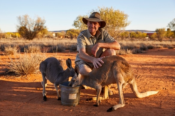 Chris „Brolga“ Barns im Interview: der Känguru-Flüsterer © Tourism Australia