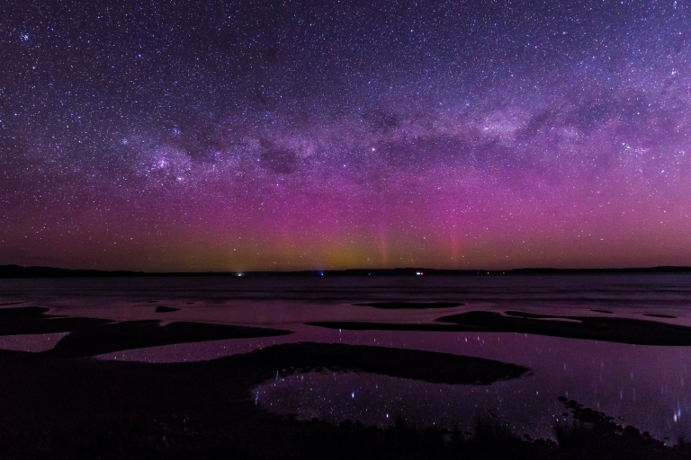 Aurora Australis von Strahan aus, Tasmanien © Dietmar Kahles