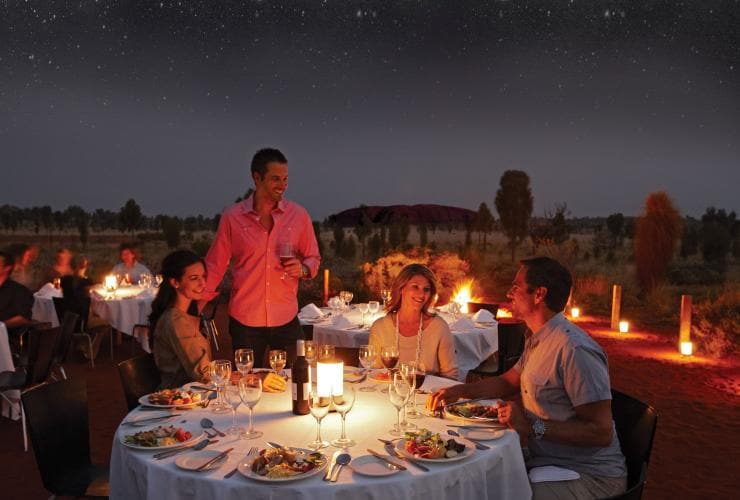 Sounds of Silence Dining Experience, Uluru-Kata Tjuta National Park, Red Centre, Northern Territory © Sounds of Silence