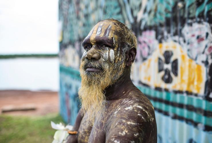 Bewohner der Tiwi Islands, Tiwi Islands, Region Darwin, Northern Territory © Tourism NT