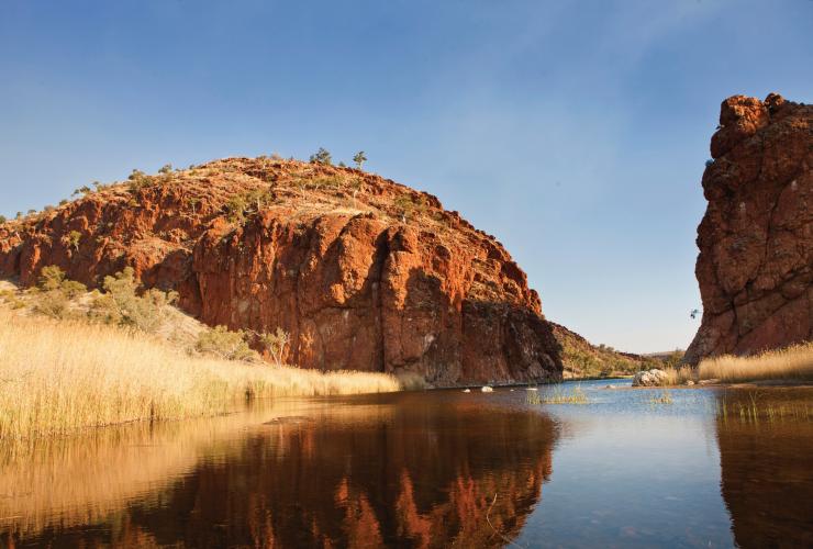 Glen Helen Gorge, West MacDonnell Ranges, Northern Territory © Tourism NT