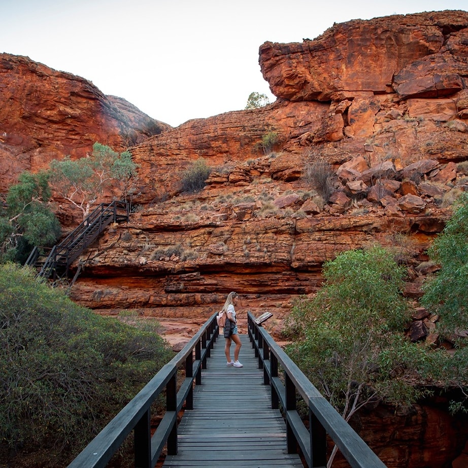 Kings Canyon Rim Walk, Kings Canyon, Northern Territory © Tourism Australia