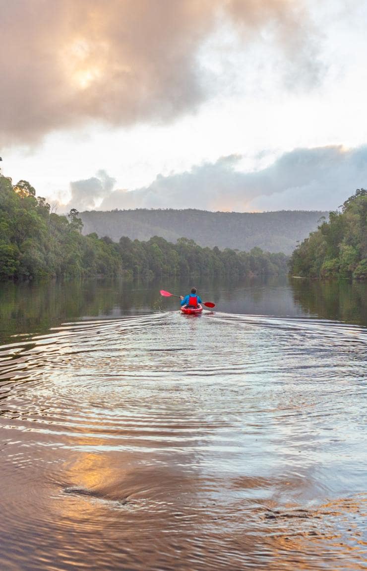 Pieman River, Corinna, Tasmanien © Places We Go
