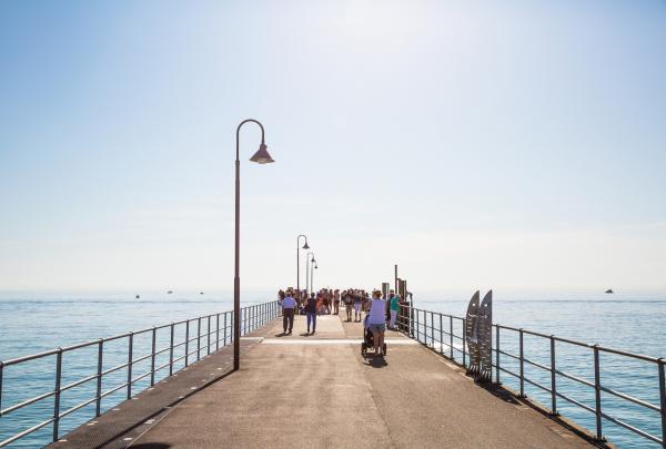 Glenelg Beach, Adelaide, Südaustralien © Josie Withers, South Australia Tourism Commission