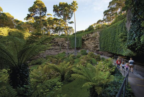Umpherston Sinkhole, Mount Gambier, Limestone Coast, Südaustralien © Adam Bruzzone, South Australian Tourism Commission