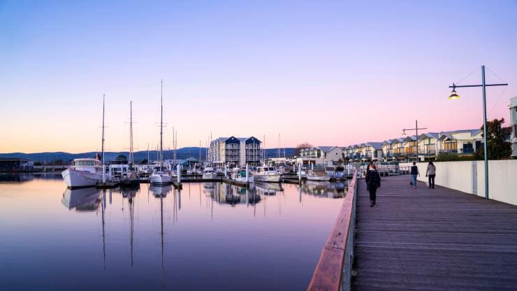 Launceston Seaport Boardwalk, Launceston, Tasmanien © Rob Burnett Images