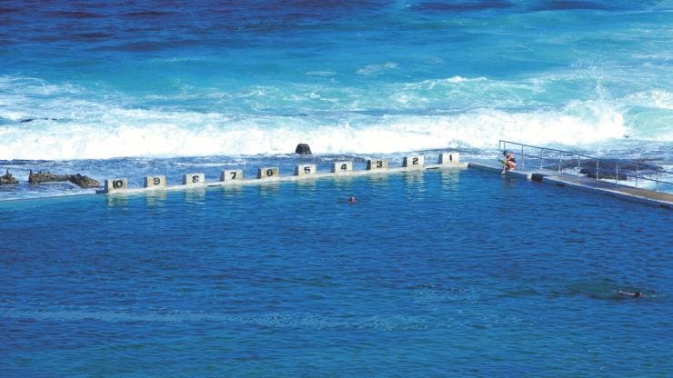 Merewether Ocean Baths, New South Wales, NSW © Destination NSW