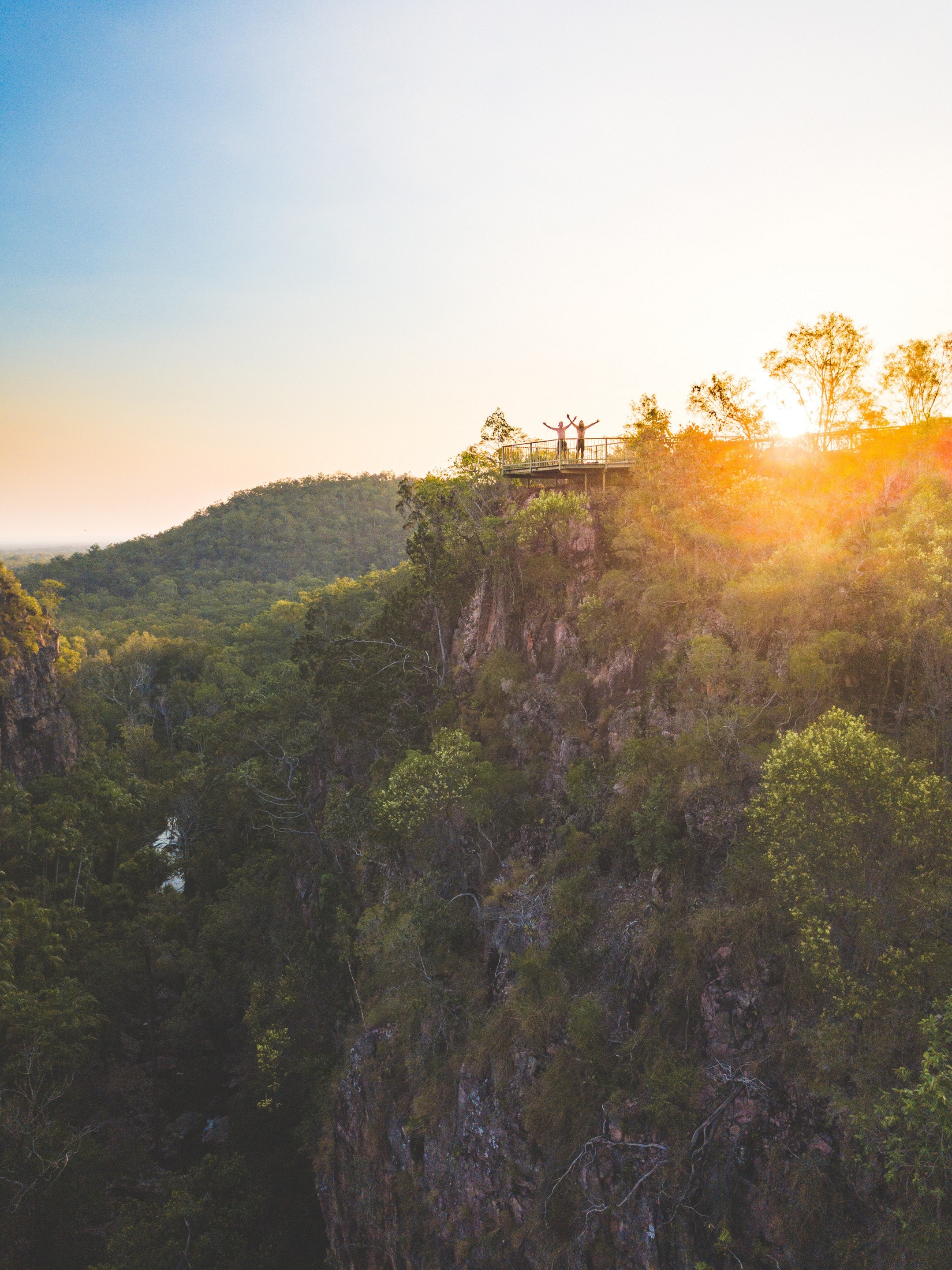 Aussichtspunkt bei den Tolmer Falls, Litchfield National Park, Northern Territory © Tourism NT – Jackson Groves