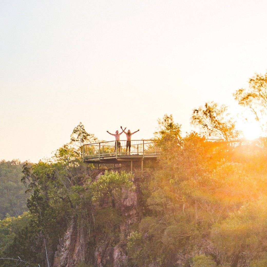 Aussichtspunkt bei den Tolmer Falls, Litchfield National Park, Northern Territory © Tourism NT – Jackson Groves