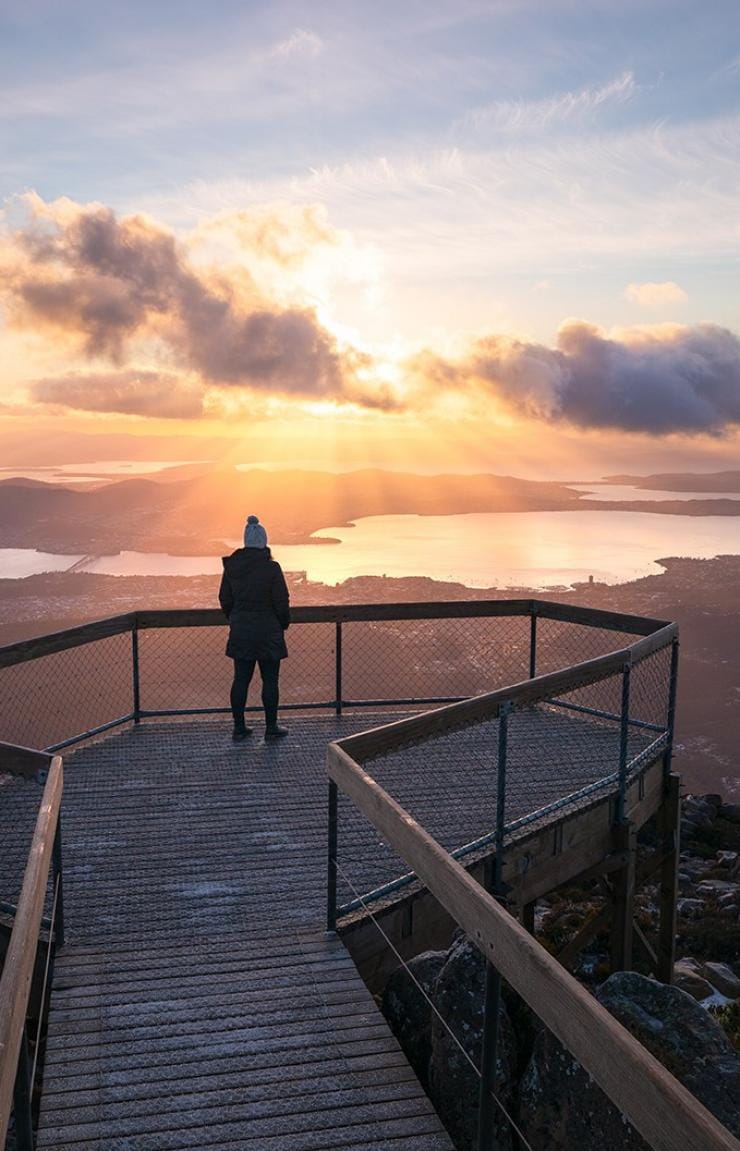 Mount Wellington, Hobart, Tasmanien © Tourism Australia