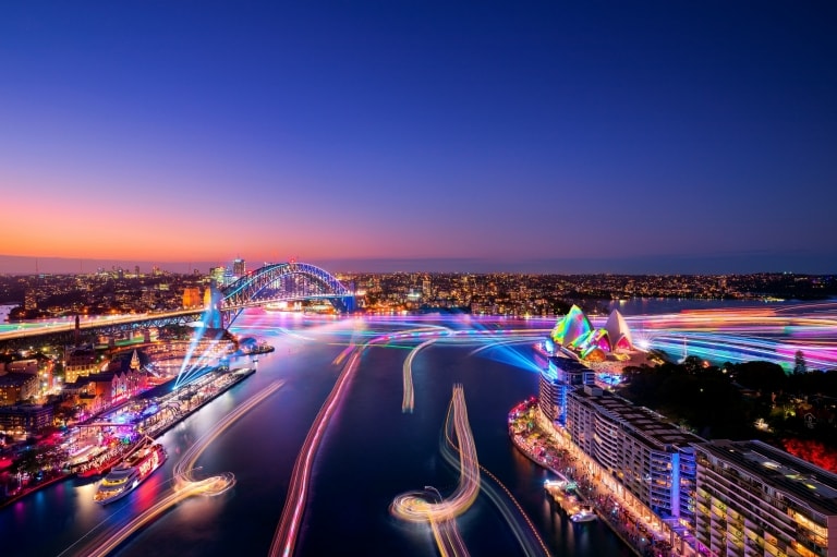 Vivid Sydney, Sydney, New South Wales © Destination NSW