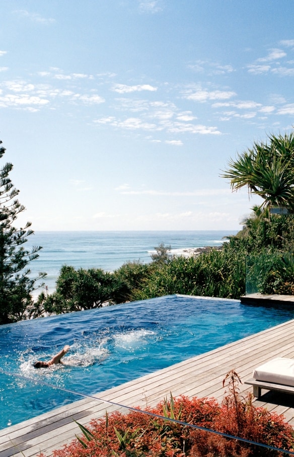 Hotel pool, Riley Resort, Cairns City, QLD © Tourism Australia