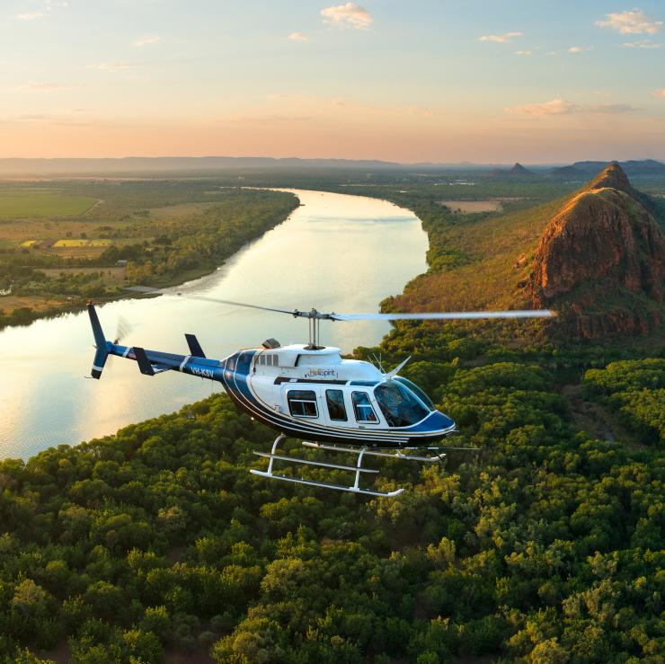 HeliSpirit, Ord River, Kununurra, the Kimberley, WA © Ben Knapinski