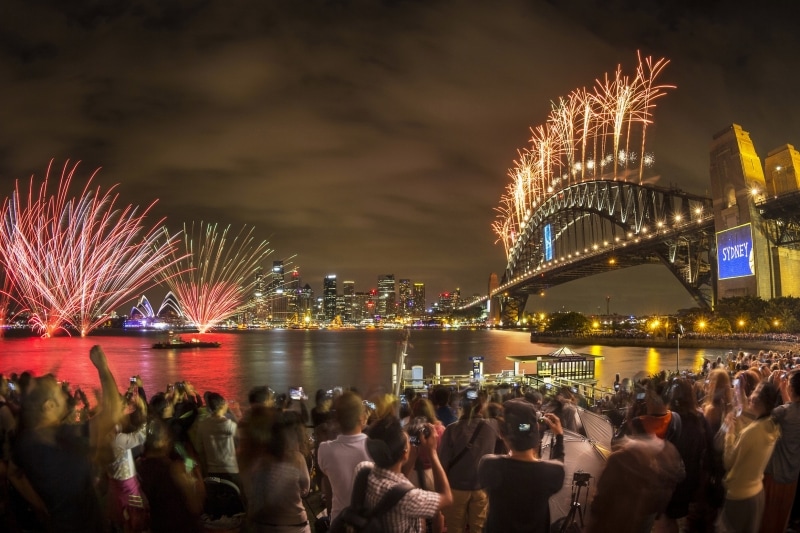 Sydney New Year's Eve, Sydney Harbour, NSW © Destination NSW