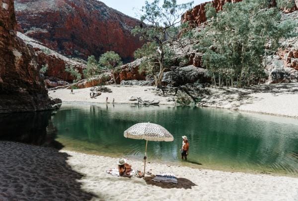 Ormiston Gorge, West Macdonnell Ranges, NT © Tourism NT/Jess Caldwell & Luke Riddle