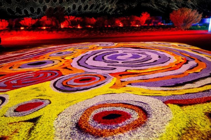 Parrtjima Festival, Alice Springs, NT © Parrtjima/NTMEC