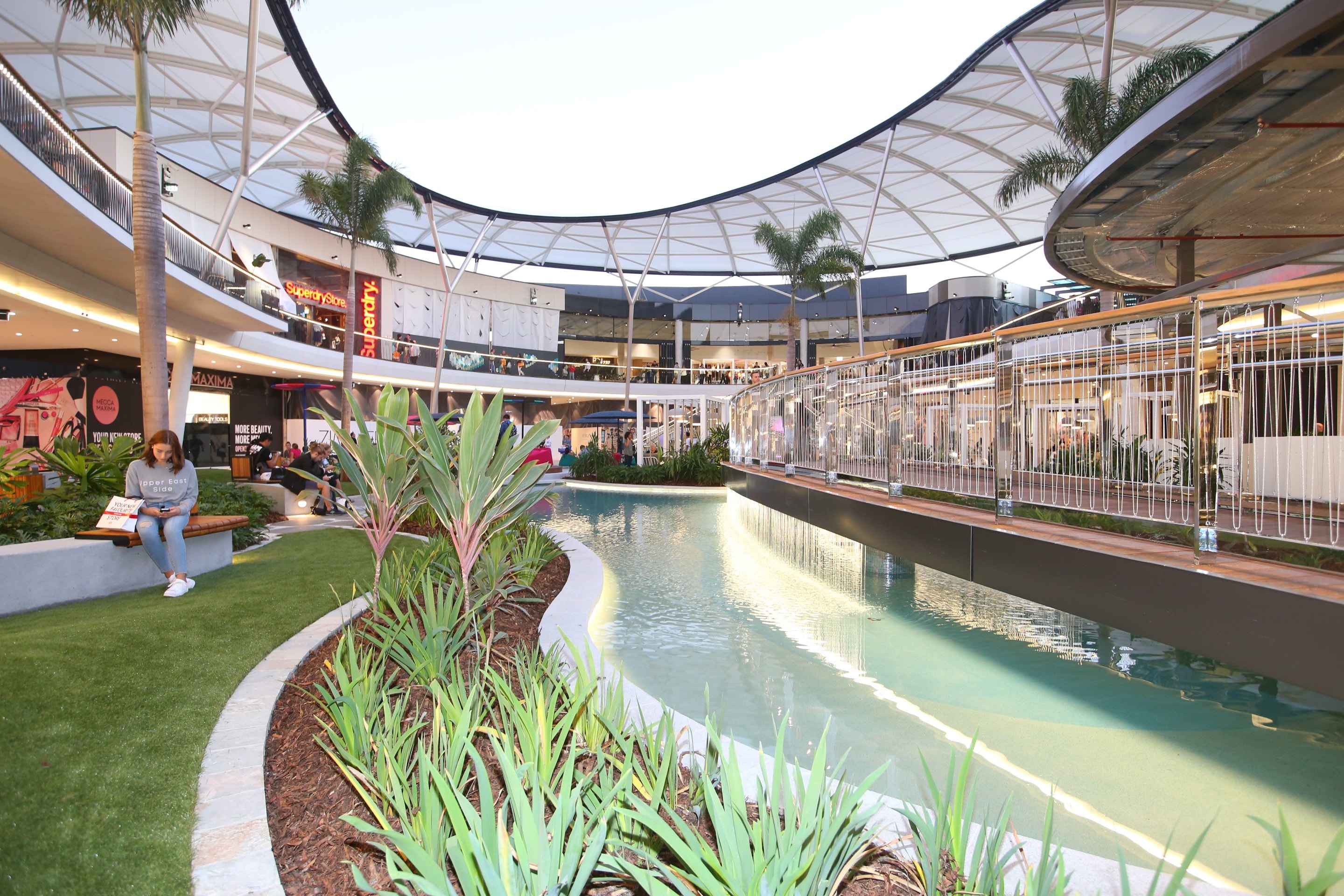  Interior shot of Pacific Fair mall © Destination Gold Coast