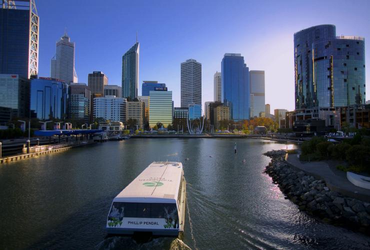 Ferry, Elizabeth Quay, Perth, WA © Tourism Australia