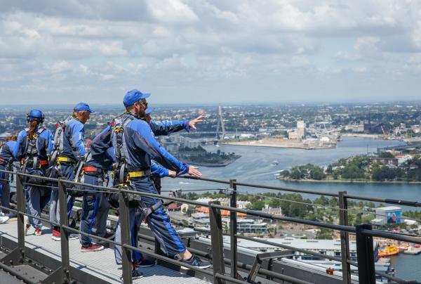 The Burrawa Climb, Sydney Harbour Bridge, Sydney, NSW © BridgeClimb