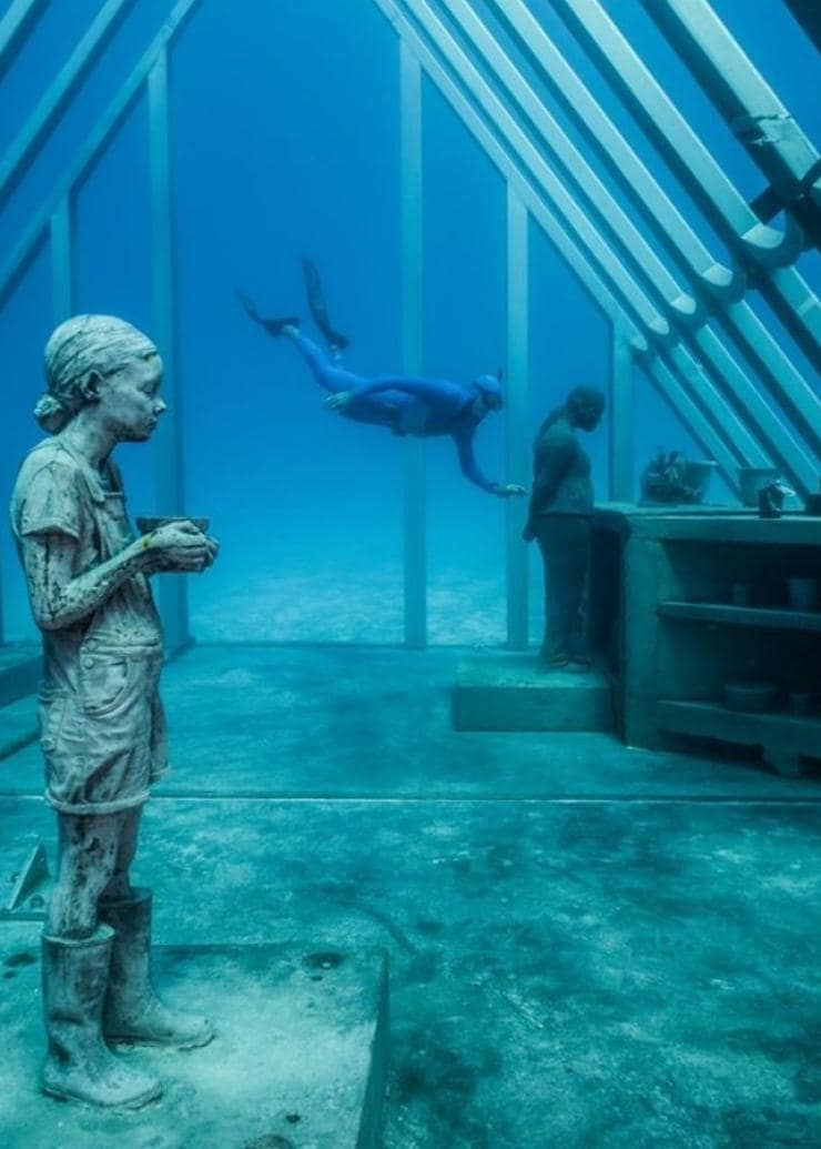 Museum of Underwater Art, near Townsville, Queensland © Museum of Underwater Art